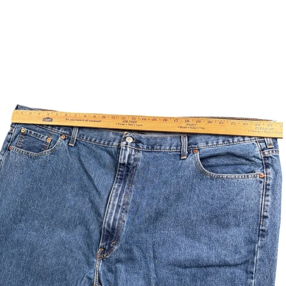 Levi's 550‎ Relaxed Fit Jeans Men's 51x29.5 Blue Medium Wash Tapered Denim